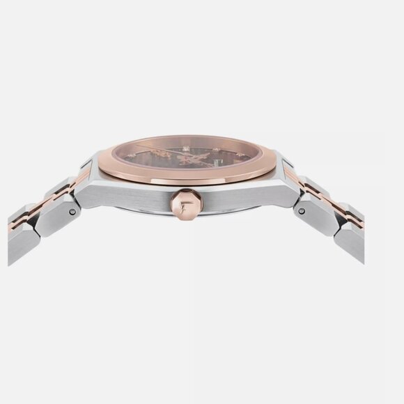 Ferragamo Two Tone 28mm Rose Gold Silver Watch main image 3